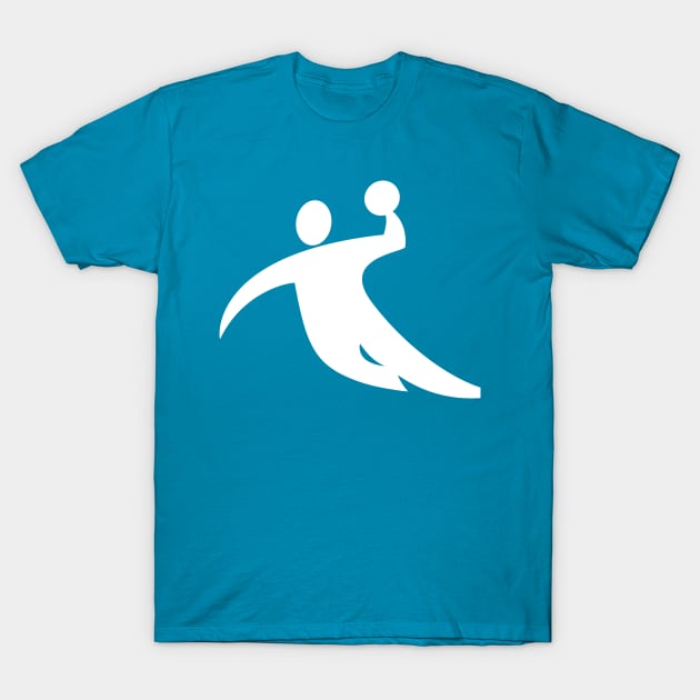 Handball T-Shirt by vladocar